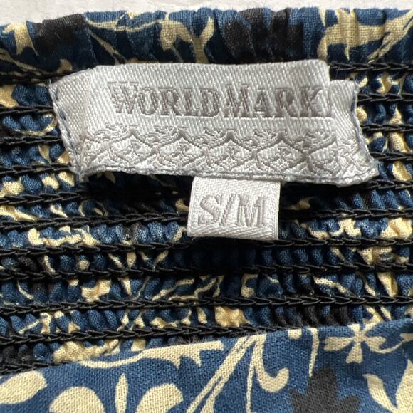 Cost Plus World Market Skirt Womens S/M Midi Pull On Floral Cottagecore Boho - Picture 3 of 12